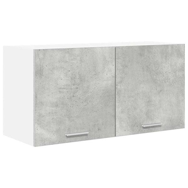 Hängeschrank Beton Grau 80 cm
