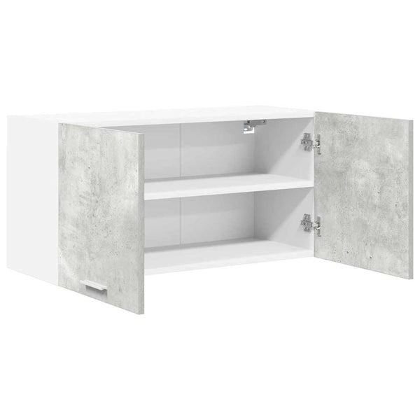 Hängeschrank Beton Grau 80 cm