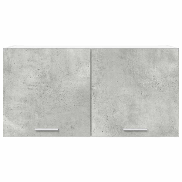 Hängeschrank Beton Grau 80 cm