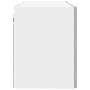 Hängeschrank Beton Grau 80 cm