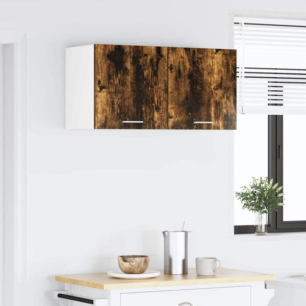 Hängeschrank Geräucherte Eiche 80 cm