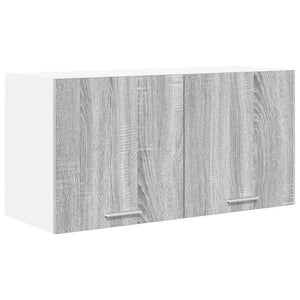 Hängeschrank Grau Sonoma 80x31x40 cm