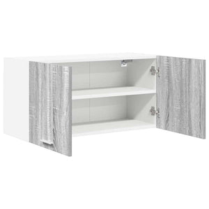 Hängeschrank Grau Sonoma 80x31x40 cm