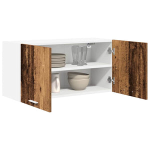 Hängeschrank Altholz 80x31x40 cm