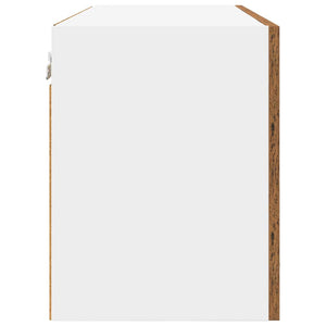Hängeschrank Altholz 80x31x40 cm