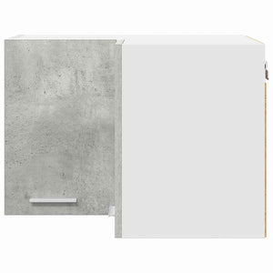 Hängeschrank Betongrau/Weiß 57x57x40 cm