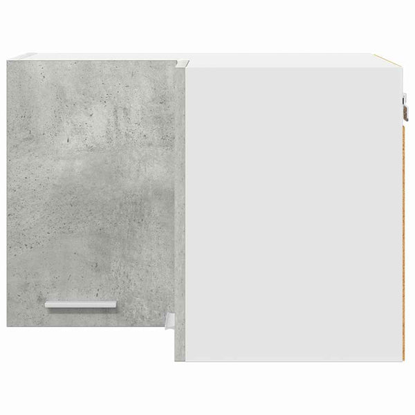 Hängeschrank Betongrau/Weiß 57x57x40 cm