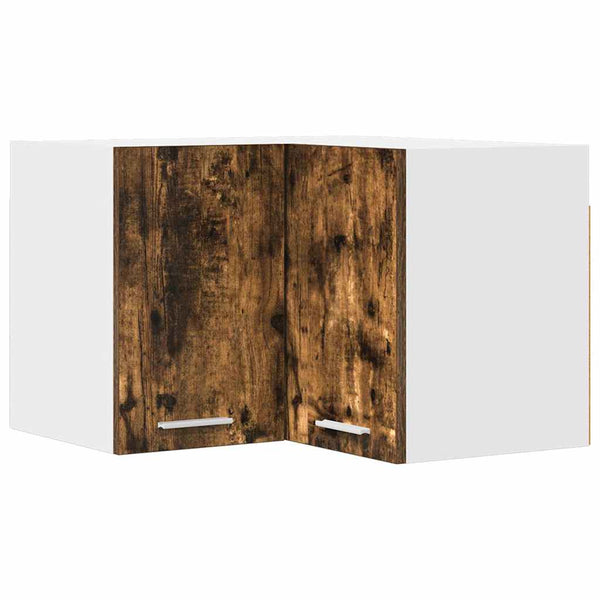 Hängeschrank, Geräucherte Eiche/Weiß, 57x57x40 cm