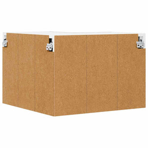 Hängeschrank Grau Sonoma/Weiß 57x57x40cm