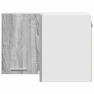 Hängeschrank Grau Sonoma/Weiß 57x57x40cm
