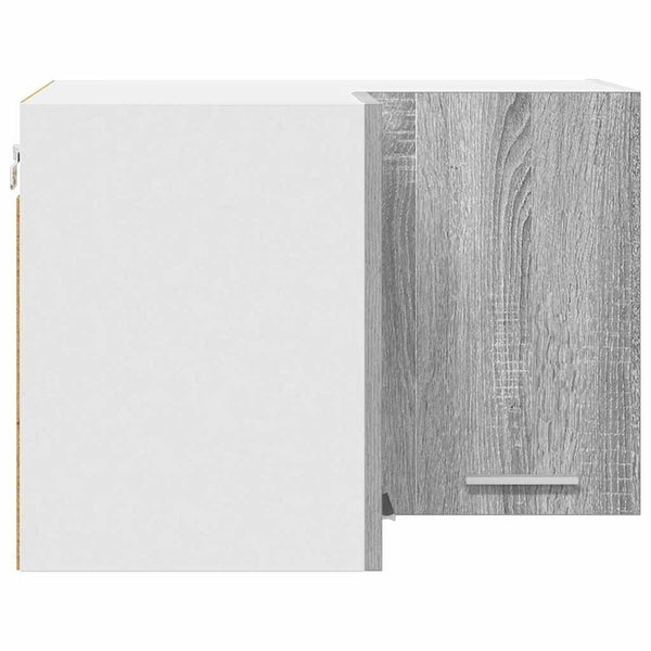 Hängeschrank Grau Sonoma/Weiß 57x57x40cm