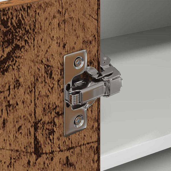 Hängeschrank Altes Holz/Weiß 57x57x40 cm