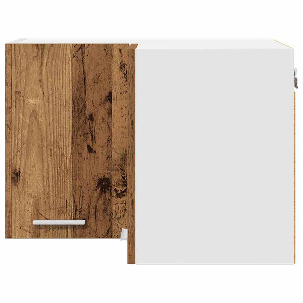Hängeschrank Altes Holz/Weiß 57x57x40 cm