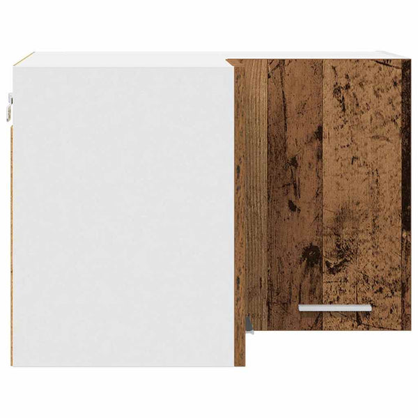 Hängeschrank Altes Holz/Weiß 57x57x40 cm