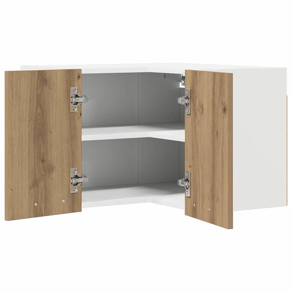 Hängeschrank Artisan Eiche/Weiß 57x57x40cm