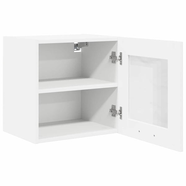 Hängeschrank Weiß 40 cm mit Stauraum