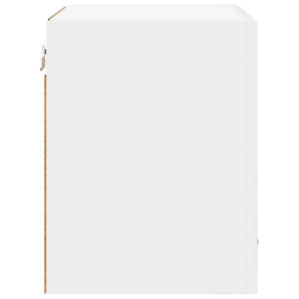 Hängeschrank Weiß 40 cm mit Stauraum