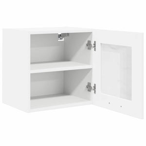 Hängeschrank Weiß 2er-Set 40x40 cm