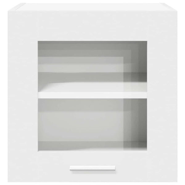 Hängeschrank Weiß 2er-Set 40x40 cm