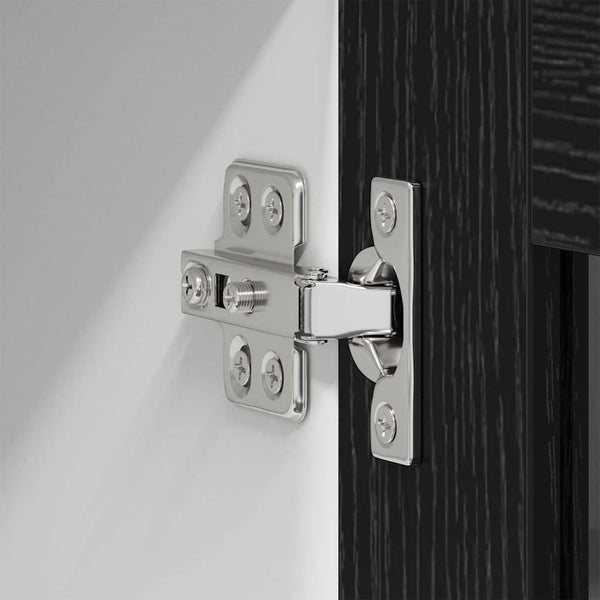 Hängeschrank Schwarz Eiche 2er Set