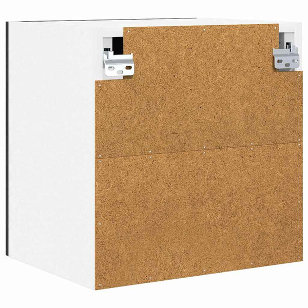 Hängeschrank Schwarz Eiche 2er Set