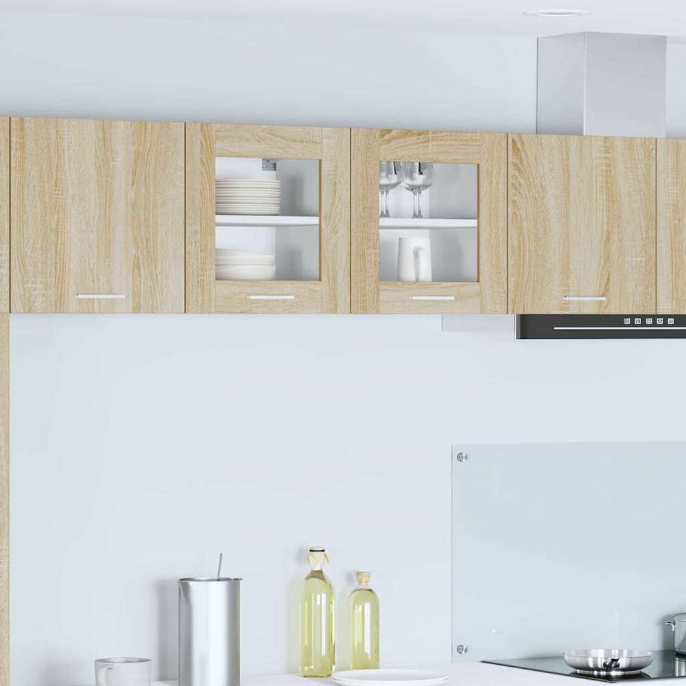 Sonoma Eiche Hängeschrank, 2er Set