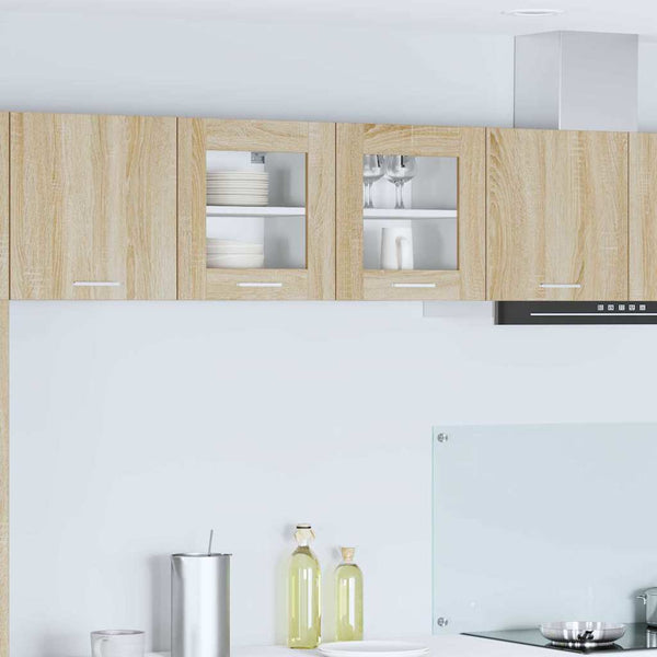 Sonoma Eiche Hängeschrank, 2er Set
