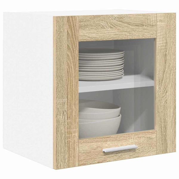 Sonoma Eiche Hängeschrank, 2er Set