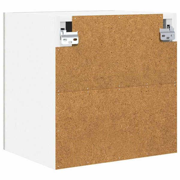 vidaXL Meuble haut Riga 2 pcs Gris béton 40 x 31 x 40 cm