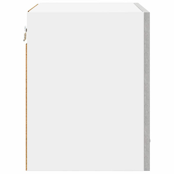 vidaXL Meuble haut Riga 2 pcs Gris béton 40 x 31 x 40 cm