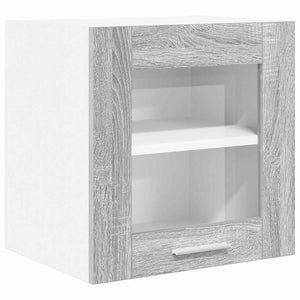 Hängeschrank 2er Set Grau Sonoma 40cm