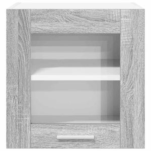 Hängeschrank 2er Set Grau Sonoma 40cm