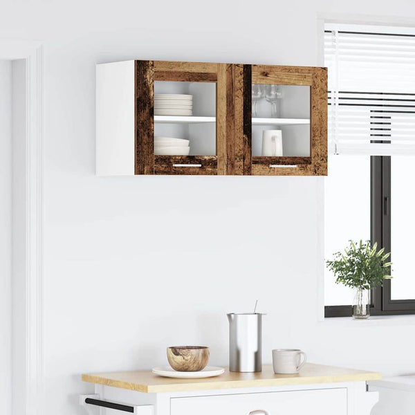 Hängeschrank Altholz 40x31x40 cm