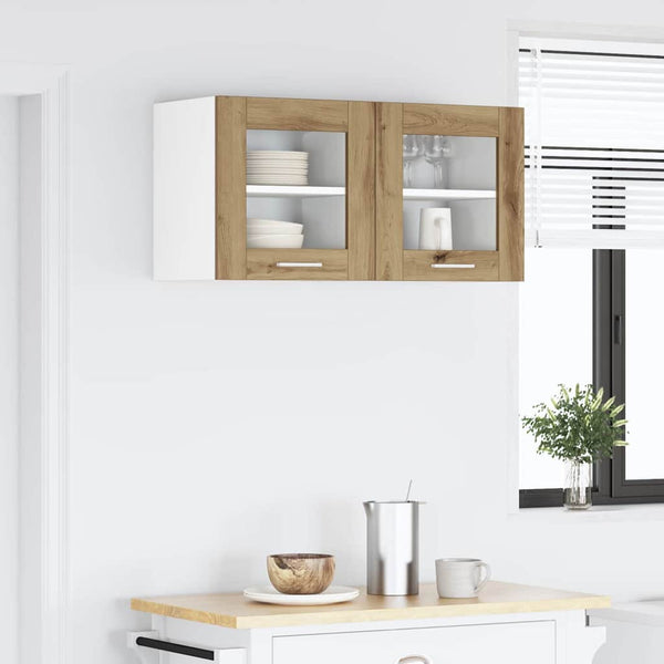 Hängeschrank Artisan-Eiche 2er Set 40x40 cm