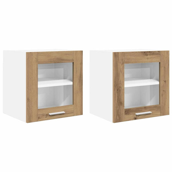 Hängeschrank Artisan-Eiche 2er Set 40x40 cm