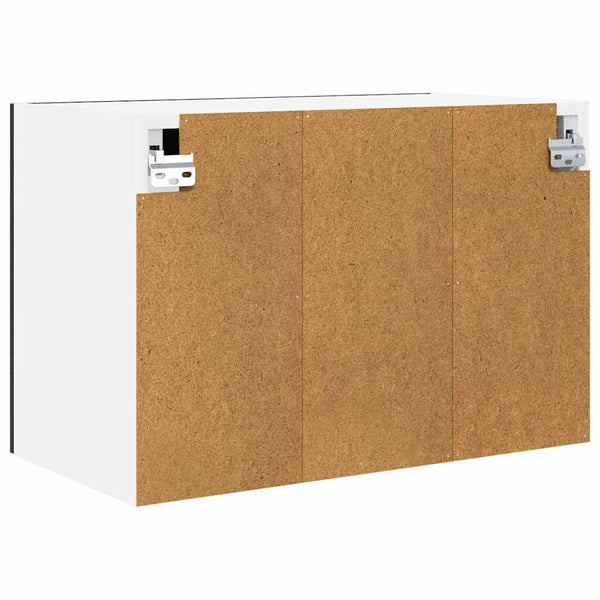 Hängeschrank Schwarz Eichen-Optik 60cm