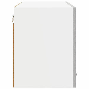 Hängeschrank 2er Set Beton Grau 60 cm