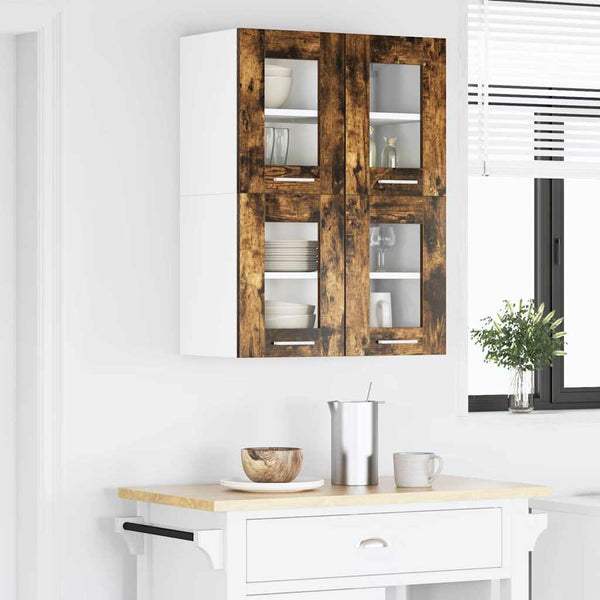 Hängeschrank Geräucherte Eiche 60 cm, 2er-Set