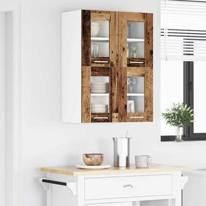Hängeschrank Altholz 60x31x40 cm