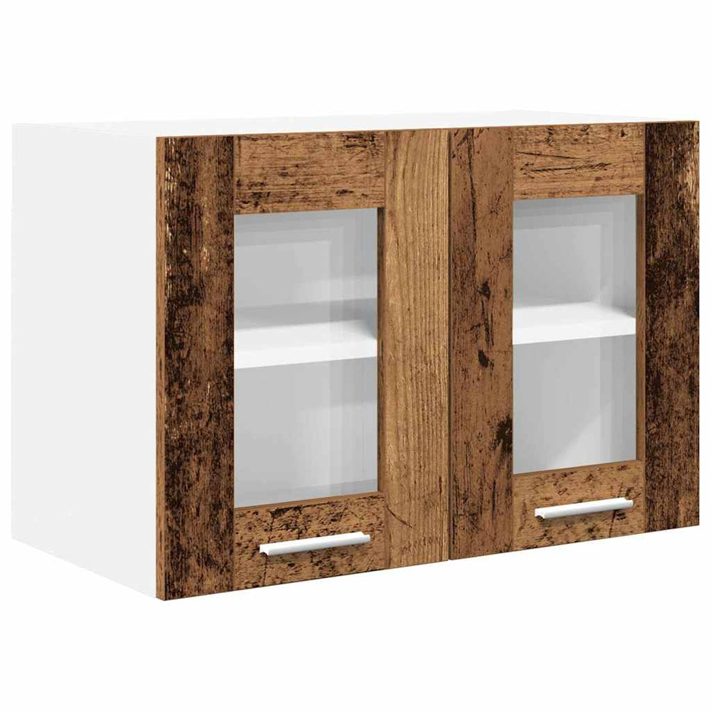 vidaXL Wall Cabinet with Storage Reclaimed Wood 60 x 31 x 40 cm Engineered Wood