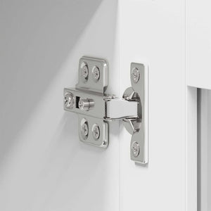 Hängeschrank Weiß 80 cm mit Stauraum