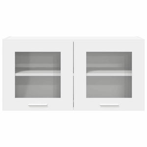 Hängeschrank Weiß 80 cm mit Stauraum
