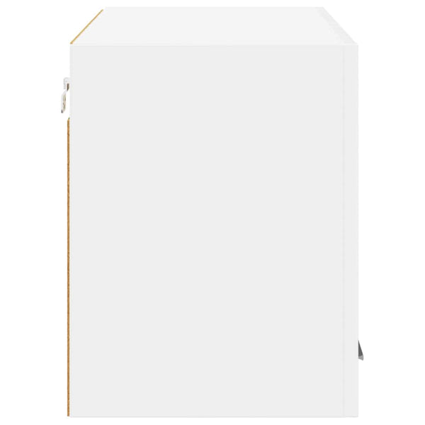 Hängeschrank Weiß 80 cm mit Stauraum