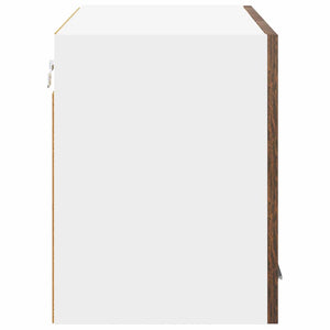 Hängeschrank Eiche/Weiß 80x40 cm