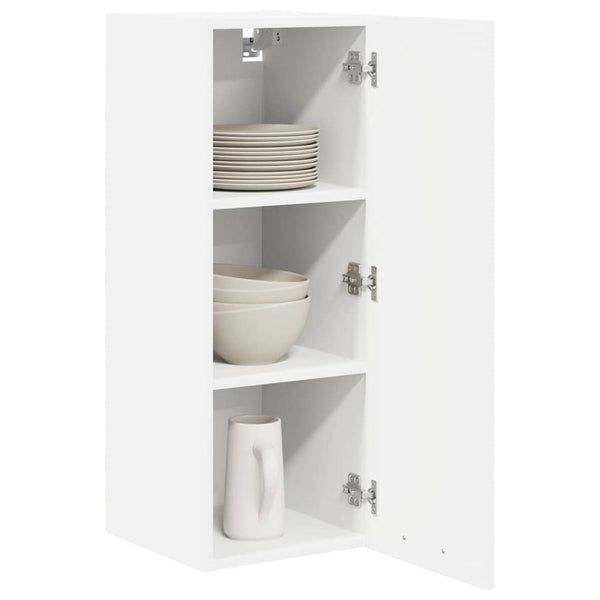 Hängeschrank Weiß 30x31x80cm, 2er Set