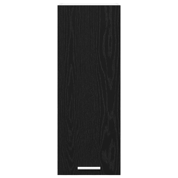 Hängeschrank Set, Schwarz & Weiß, 30x80 cm