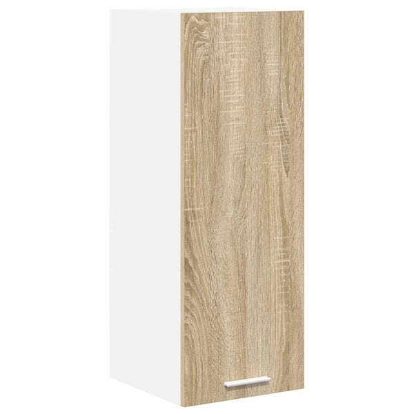 Hängeschrank 2er Set Sonoma Eiche/Weiß