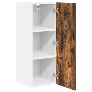 Hängeschrank Eiche/Weiß 30x80 cm