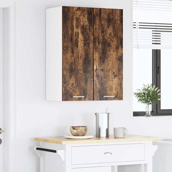 Hängeschrank Riga 2er Set Eiche/Weiß