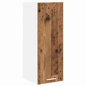 Hängeschrank Altes Holz/Weiß 30x80 cm